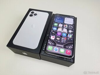 APPLE IPHONE 11 PRO 256GB SILVER,ZDRAVIE BATERKY 100%