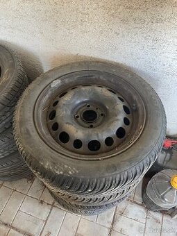R16 plechove disky citroen - 1