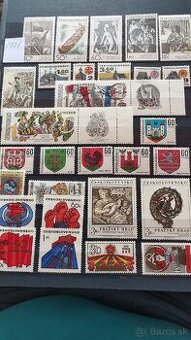 Známky Československo kompletní rok 1971 - 1