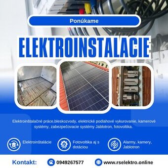 Elektroinštalačné práce