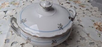 Polievková porcelánová misa Erlag, Czechoslovakia
