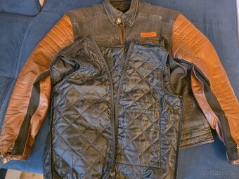 Motorkárska bunda TRILOBITE ACID SCRAMBLER 964 hnedá