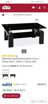 Konferenčný stolík