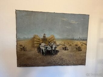 Olejomaľba na plátne