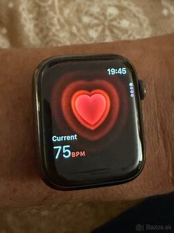 Apple Watch 8 Stainless steel ESIM 45mm,batéria 100%