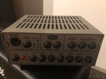 Loadbox Koch LB120II - výkonová brzda (attenuator) ,DI