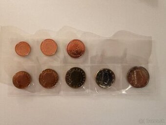 Sada euromincí Luxembursko 2011 UNC