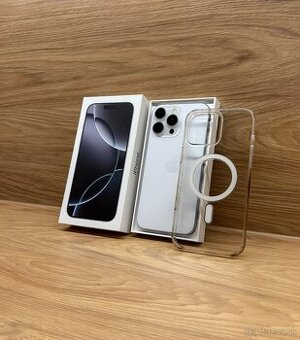 iPhone 16 Pro Max 256GB White Titanium