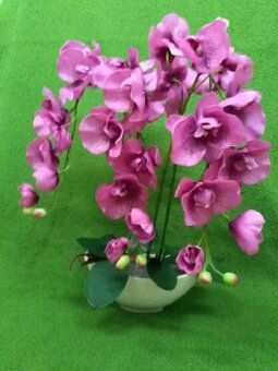Umelá orchidea - dekorácia