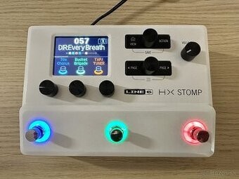 Line 6 HX Stomp – gitarový multiefekt a simulátor