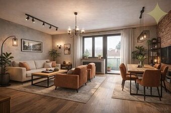 ►Slnečný, tehlový 3i byt, 80m2, širšie centrum, tichá lokali - 1