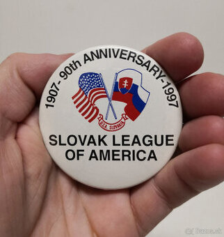Odznak Slovenská liga v Amerike 90. výročie 1997