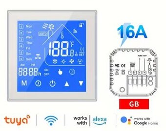 Predám wifi smart dotykový termostat GB Tuya