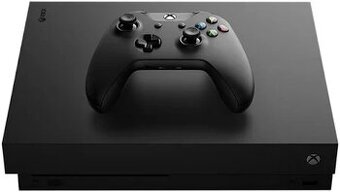Xbox One X 1T  cierny v zaruke