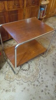 Retro stolík-chrómové nohy 180eur