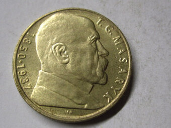 10 Kčs 1990 Masaryk, MR bez bodky - vzácne