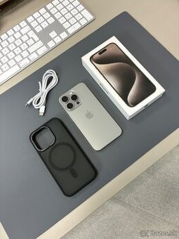 Apple iPhone 15 Pro 256gb Natural Titanium