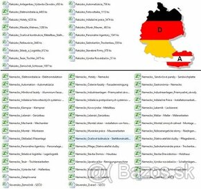 Databáza Nemeckých a Rakúskych firiem - 1