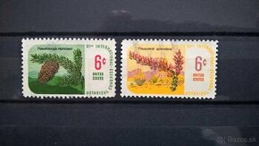 Poštové známky č.112 - USA - flora
