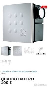 Kúpeľňový ventilátor 2ks