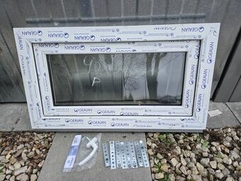 Plastove okno 90x50 prave Gealan