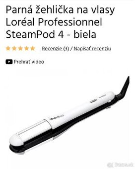 Profesionál parná žehlička