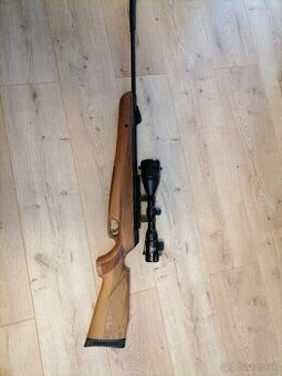 Vzduchovka,, KRÁL ARMS N-07WOOD 5,5mm+puskohlad--200€