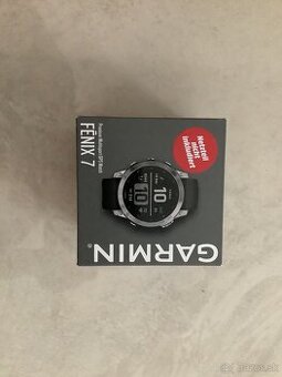 predám nové hodinky Garmin Fenix 7 Solar Silver