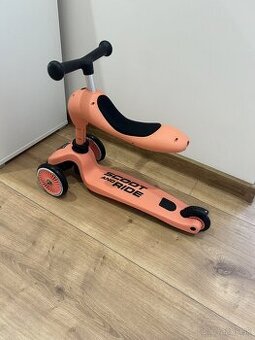 Kolobežka a odrážadlo Scoot and Ride 2in1