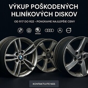 Kúpim poškodené disky