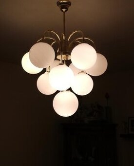 3retro lustre 10 guľové sputniky