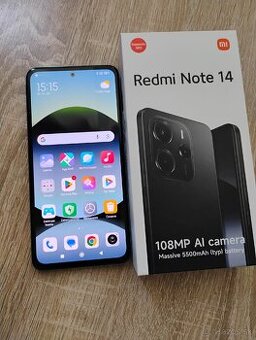 Xiaomi redmi note 14 nový 6/128