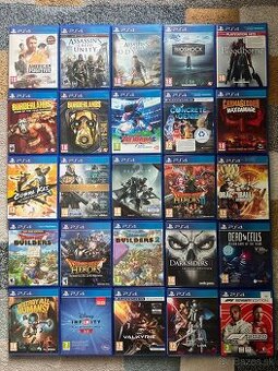 Hry na Playstation 4 Ps4