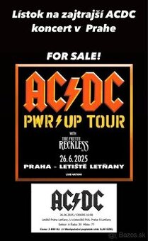 ACDC koncert Praha