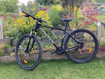 Bicykel Kross Hexagon 5.0 Black/ Lime Green/Grey Glossy M