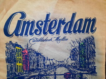 Plátenná taška kabelka Amsterdam, Barbie, Basquiat
