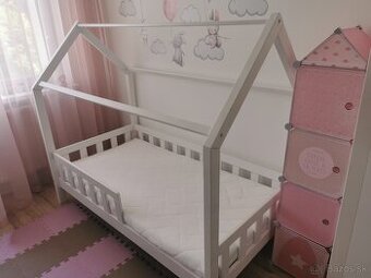 Detská posteľ - domček 80x160