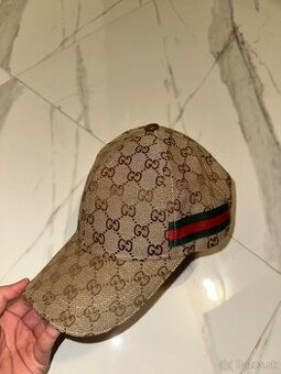 Hnedá šiltovka nová Gucci Khaki Gucci cap new