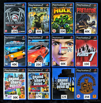 Playstation 2 HRY (PS2).