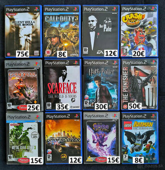 Playstation 2 HRY (PS2).