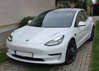 TESLA MODEL 3 PERFORMANCE FACELIFT BLACK PACKET LONG RANGE