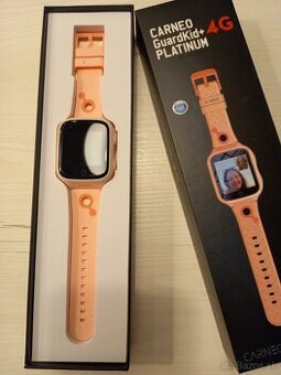 Detské smart hodinky CARNEO GuardKid+ 4G Platinum