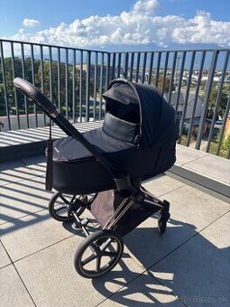 Cybex Priam čierny/ rosegold