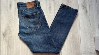 Pánske,kvalitné džínsy LEVIS 504 - veľkosť 32/32