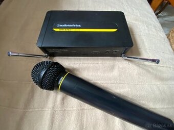 Audio Technica UHF bezdrotovy mikrofon - set