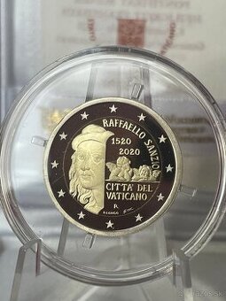 Pamätné 2€ mince Vatikán Proof