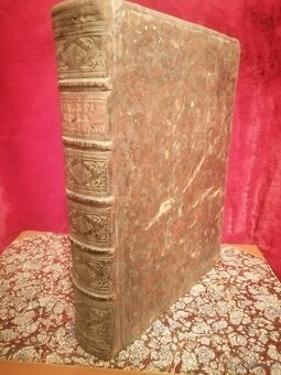 Stará vzácna kniha z r. 1760 od Gavanti