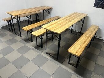 Pivné sety , stoly , lavice