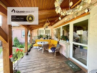 Na predaj rodinný dom s terasou a pozemkom v obci Prietržka