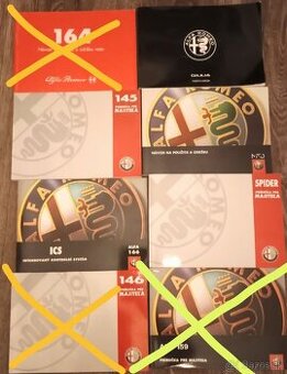 Príručky Alfa Romeo